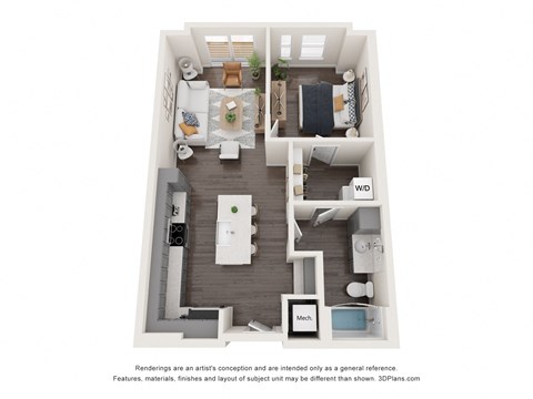 620 W. Due West Studio-3 Beds Apartment for Rent - Photo Gallery 24